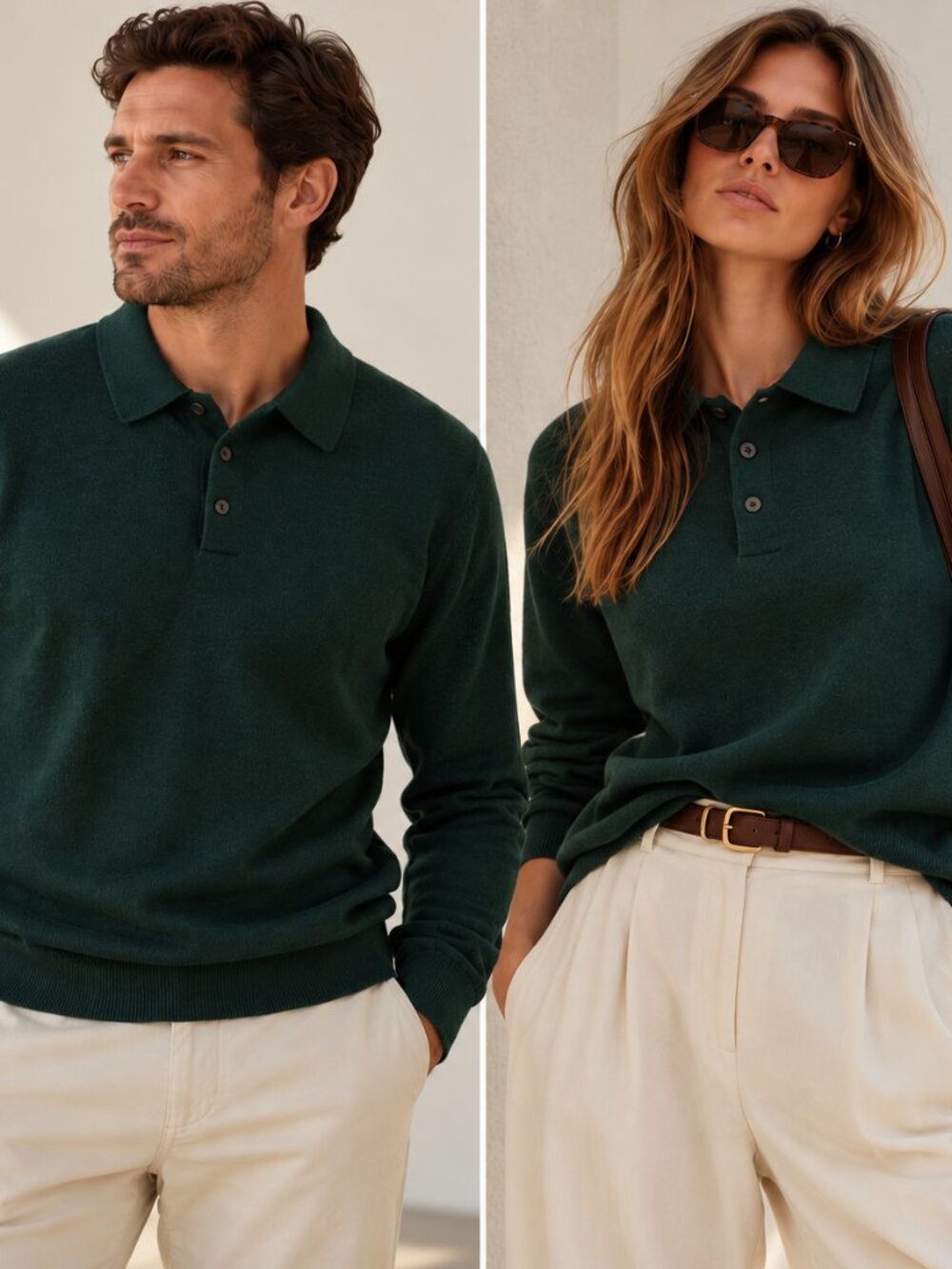 jos. a. bank traveler performance merino wool long sleeve polo sweater green l